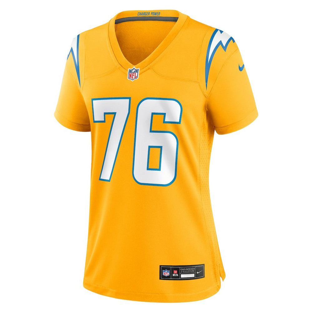 Joe Alt Los Angeles Chargers Women's Alternate Charger Power Game Jersey - Gold cheap