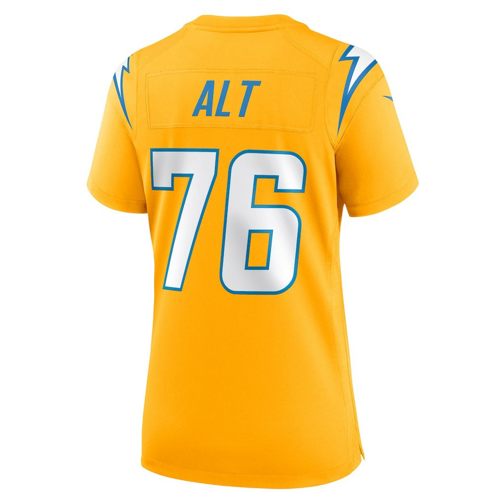 Joe Alt Los Angeles Chargers Women's Alternate Charger Power Game Jersey - Gold cheap