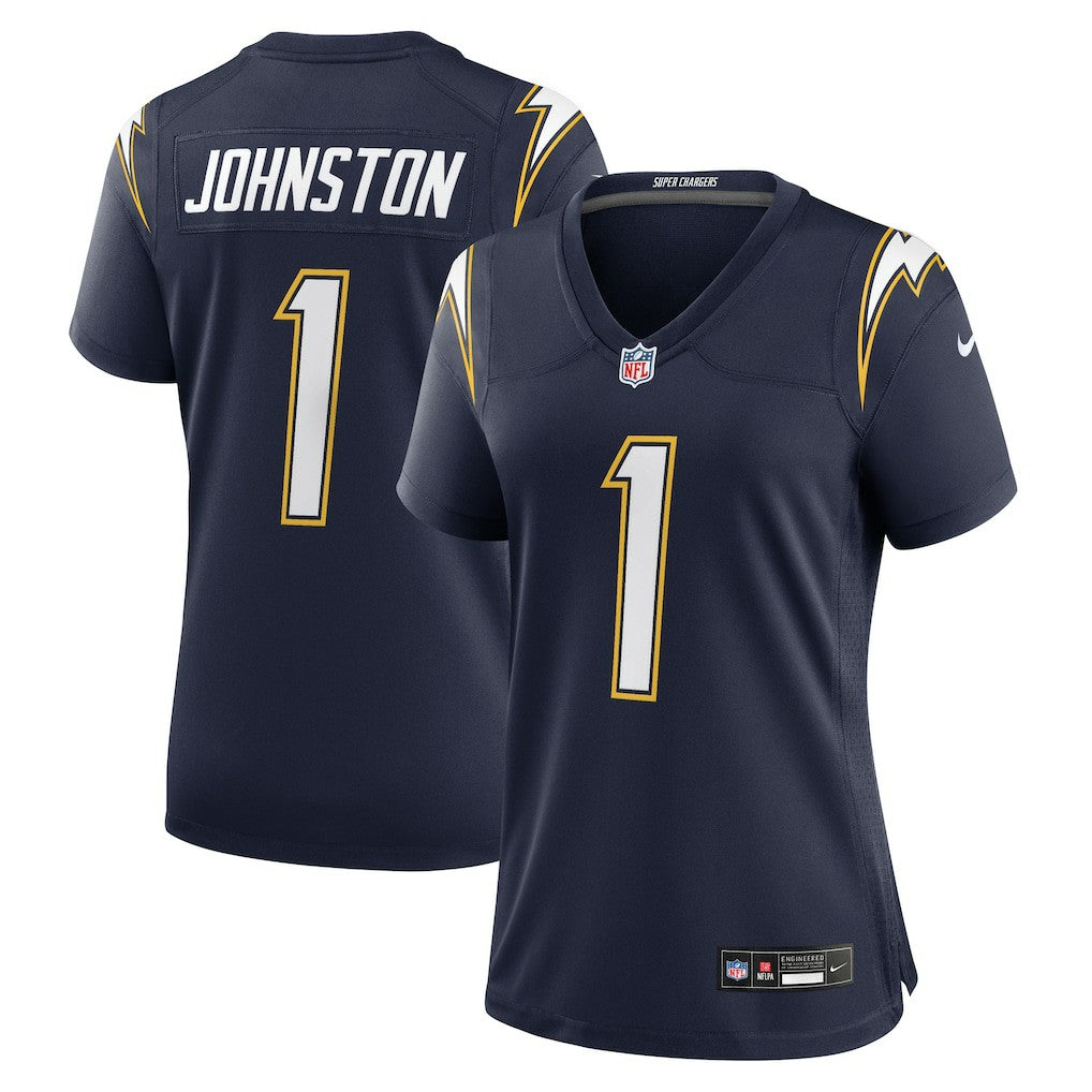 Quentin Johnston Los Angeles Chargers Women's Alternate Super Chargers Game Jersey - Navy outlet