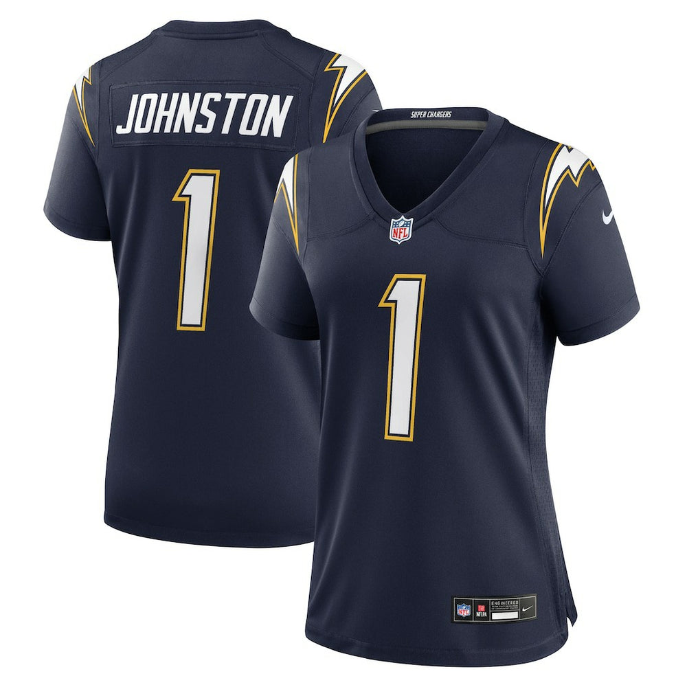 Quentin Johnston Los Angeles Chargers Women's Alternate Super Chargers Game Jersey - Navy outlet