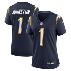 Quentin Johnston Los Angeles Chargers Women's Alternate Super Chargers Game Jersey - Navy outlet