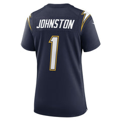 Quentin Johnston Los Angeles Chargers Women's Alternate Super Chargers Game Jersey - Navy outlet