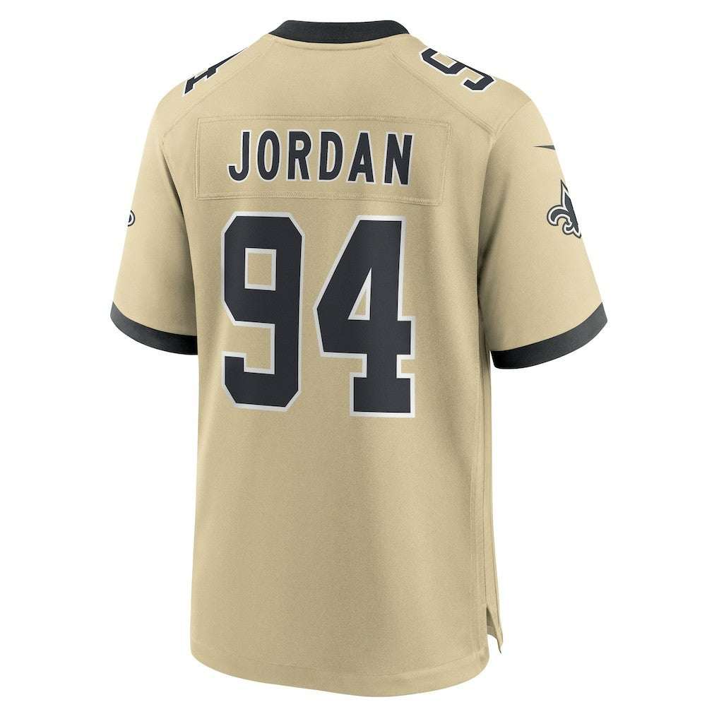 Cameron Jordan New Orleans Saints Gameday Golds Alternate Game Player Jersey - Gold on sale