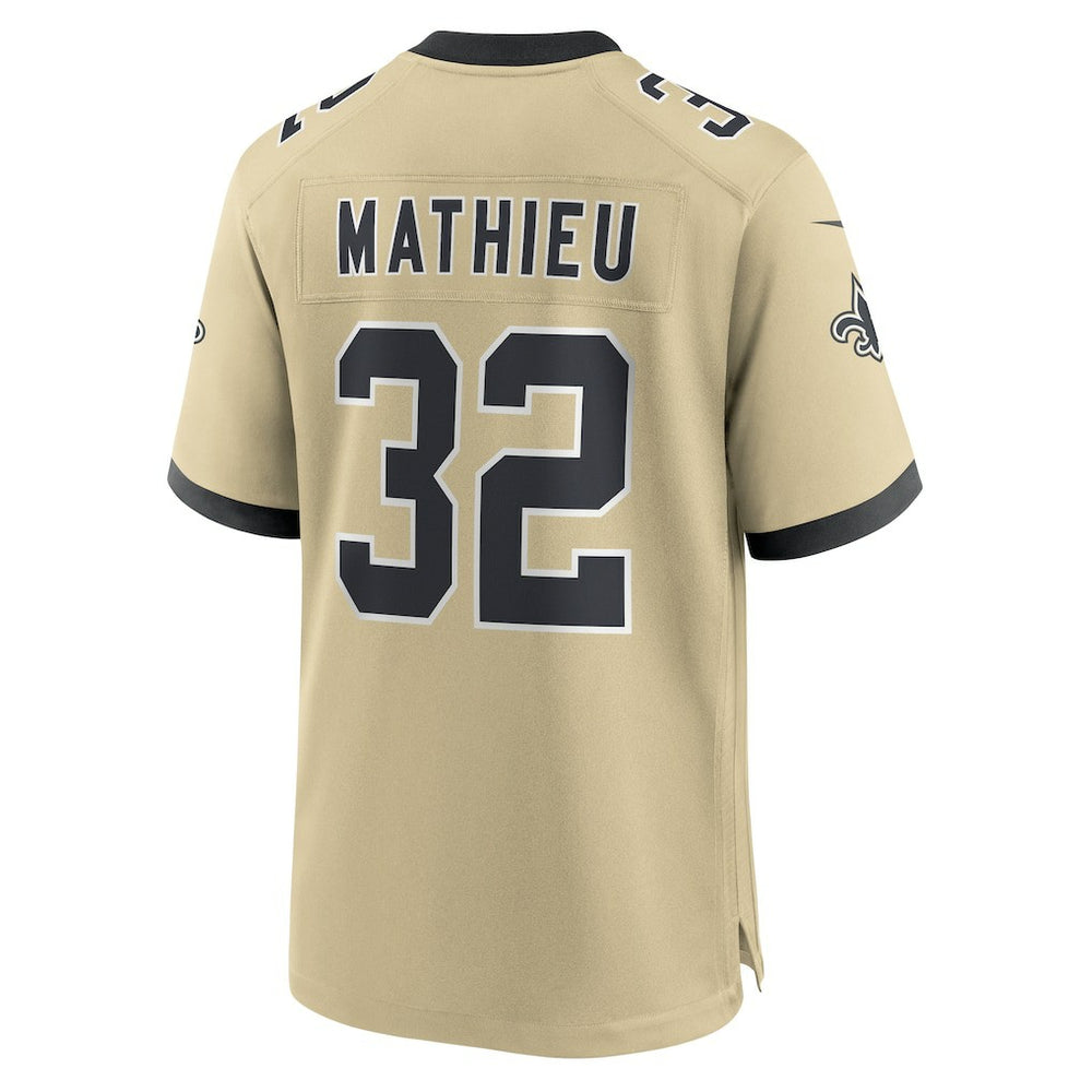 Tyrann Mathieu New Orleans Saints Gameday Golds Alternate Game Player Jersey - Gold on sale