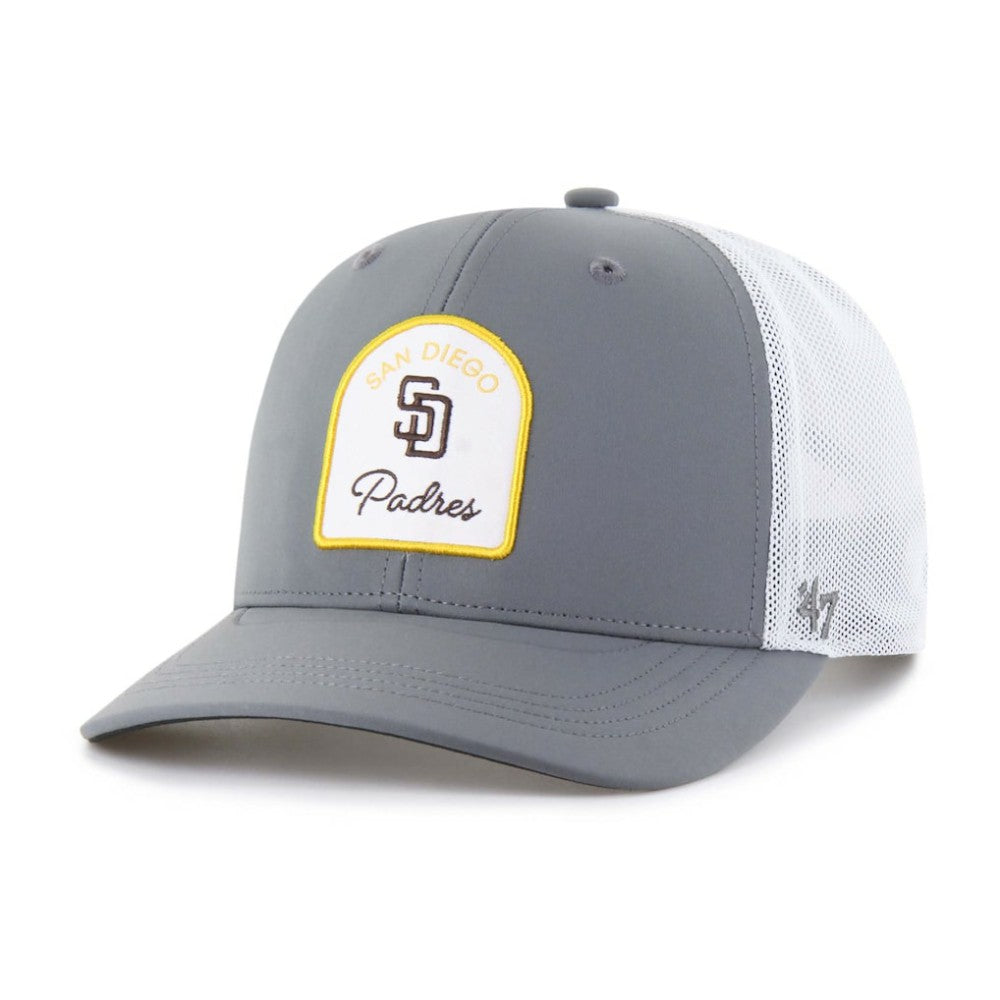 San Diego Padres Gimmie Golf Trucker Adjustable Hat Gray