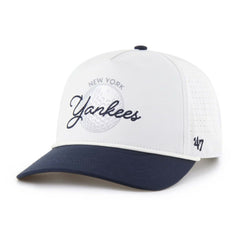 New York Yankees Gimmie Golf Hitch Rope Adjustable Hat White/Navy