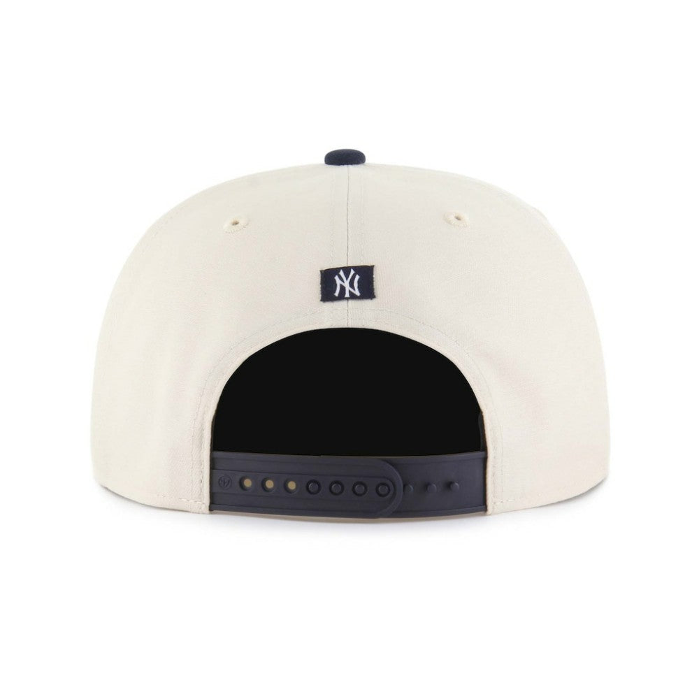 New York Yankees Payson Captain Snapback Hat Natural