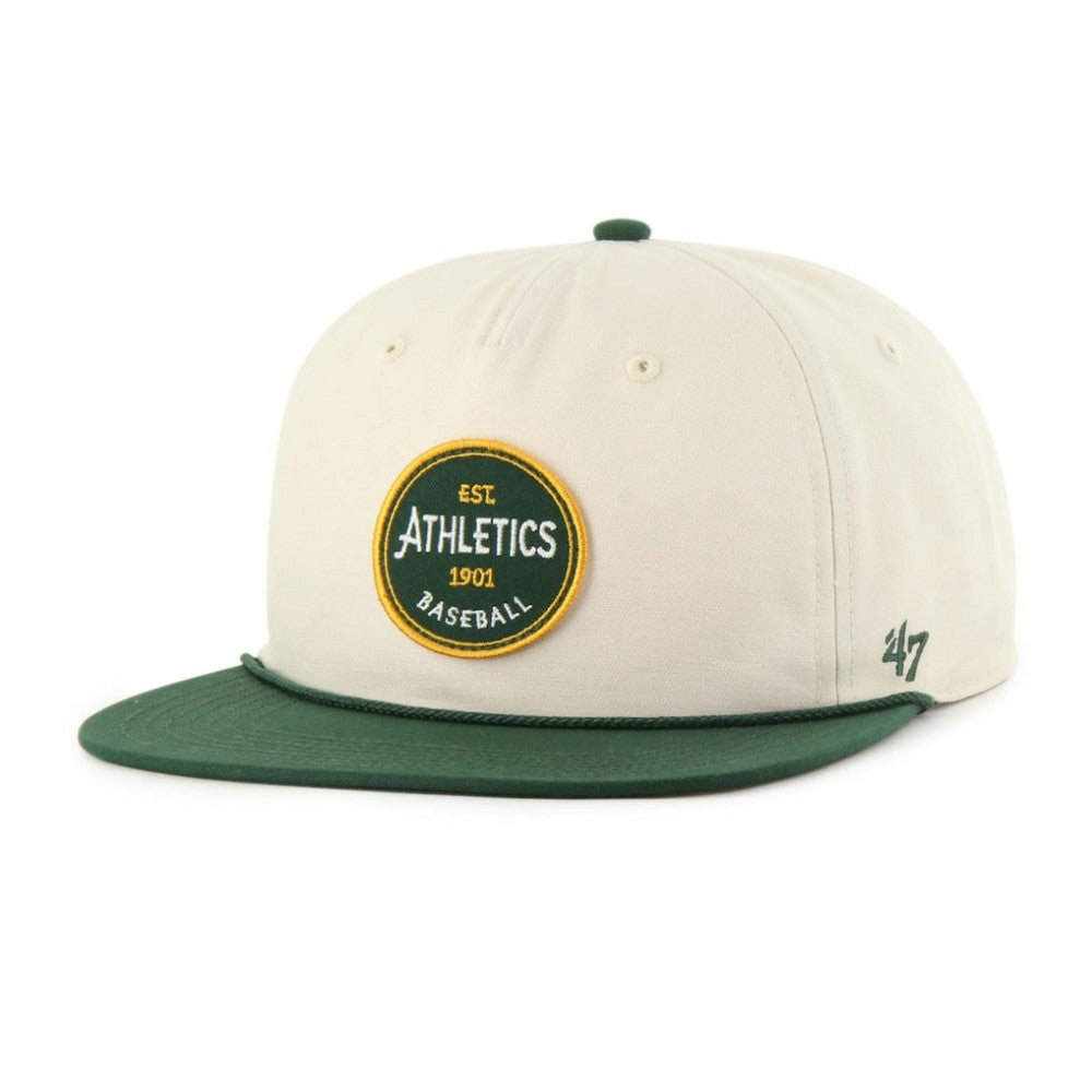 Athletics Payson Captain Adjustable Hat Cream