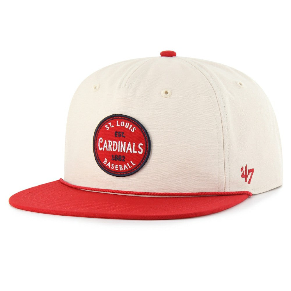 St. Louis Cardinals Payson Captain Adjustable Hat Cream
