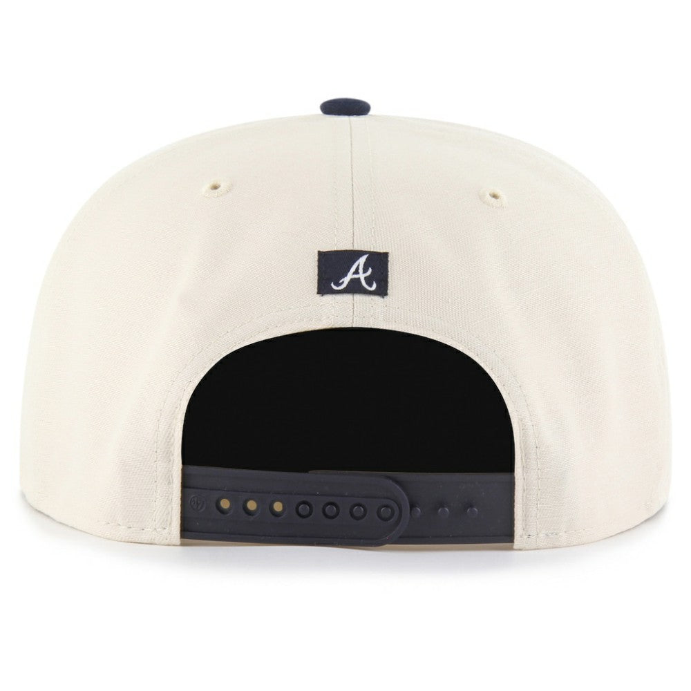 Atlanta Braves Payson Captain Adjustable Hat Natural