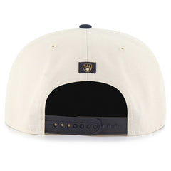 Milwaukee Brewers Payson Captain Adjustable Hat Natural