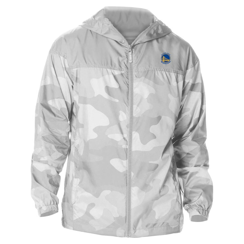 Golden State Warriors Camo Flash Challenger Windbreaker Full-Zip Jacket sale - Gray outlet