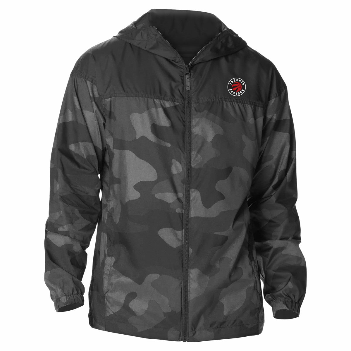 Toronto Raptors Camo Flash Challenger Windbreaker Full-Zip Jacket - Black cheap