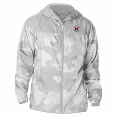 Washington Wizards Camo Flash Challenger Windbreaker Full-Zip Jacket - Gray on sale