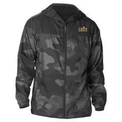 Cleveland Cavaliers Camo Flash Challenger Windbreaker Full-Zip Jacket sale - Black on sale