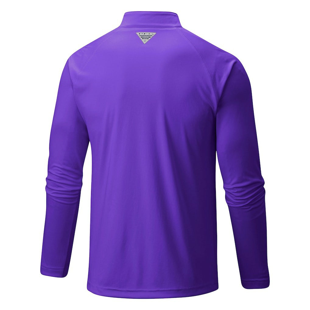 Charlotte Hornets Terminal Tackle Raglan Omni-Shade Quarter-Zip Jacket - Purple sale
