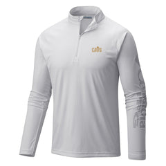 Cleveland Cavaliers Terminal Tackle Raglan Omni-Shade Quarter-Zip Jacket sale - White online