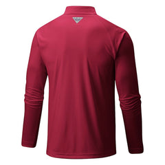 Cleveland Cavaliers Terminal Tackle Raglan Omni-Shade Quarter-Zip Jacket sale - Wine on sale