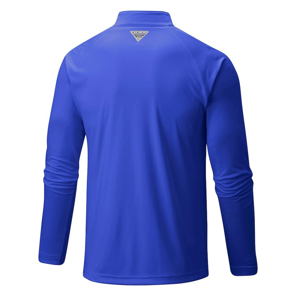 Detroit Pistons Terminal Tackle Raglan Omni-Shade Quarter-Zip Jacket sale - Blue sale