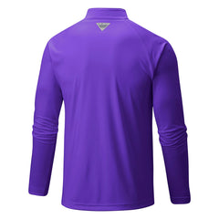 Sacramento Kings Terminal Tackle Raglan Omni-Shade Quarter-Zip Jacket - Purple cheap