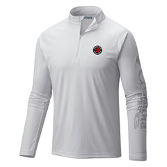 Toronto Raptors Terminal Tackle Raglan Omni-Shade Quarter-Zip Jacket - White shop