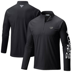 Brooklyn Nets Terminal Tackle Raglan Omni-Shade Quarter-Zip Jacket - Black on sale