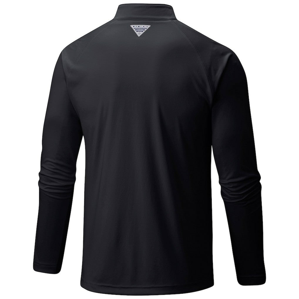 Brooklyn Nets Terminal Tackle Raglan Omni-Shade Quarter-Zip Jacket - Black on sale