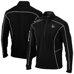 Golden State Warriors Omni-Wick Shotgun Quarter-Zip Pullover sale - Black outlet