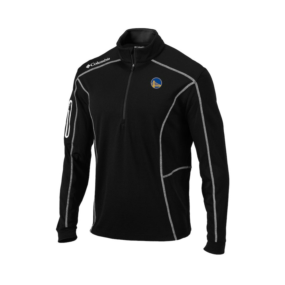 Golden State Warriors Omni-Wick Shotgun Quarter-Zip Pullover sale - Black outlet