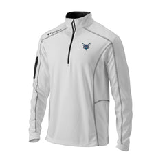 Charlotte Hornets Omni-Wick Shotgun Quarter-Zip Pullover - White shop