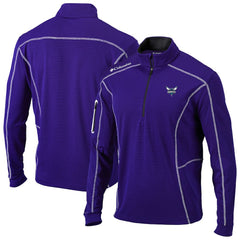 Charlotte Hornets Omni-Wick Shotgun Quarter-Zip Pullover - Purple for sale