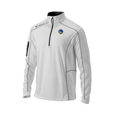 Golden State Warriors Omni-Wick Shotgun Quarter-Zip Pullover sale - White cheap