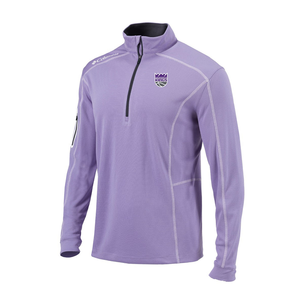 Sacramento Kings Omni-Wick Shotgun Quarter-Zip Pullover - Lavender sale