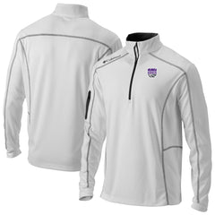Sacramento Kings Omni-Wick Shotgun Quarter-Zip Pullover - White discount