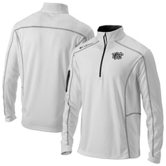 Brooklyn Nets Omni-Wick Shotgun Quarter-Zip Pullover - White shop