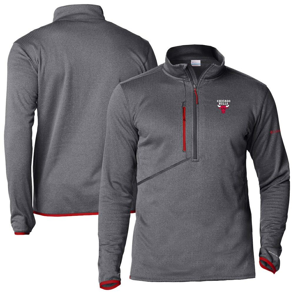 Chicago Bulls Park View Half-Zip Top - Gray on sale