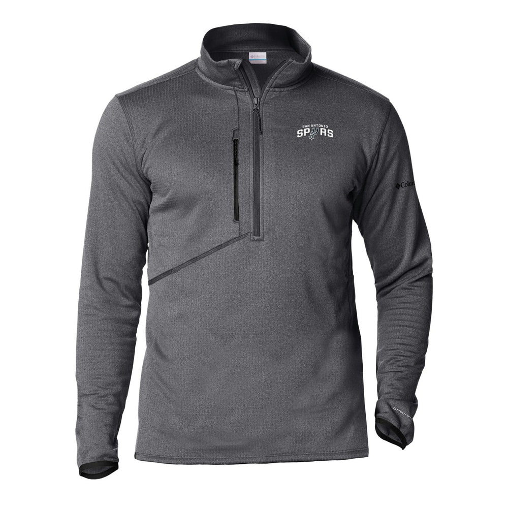 San Antonio Spurs Park View Half-Zip Top - Gray shop