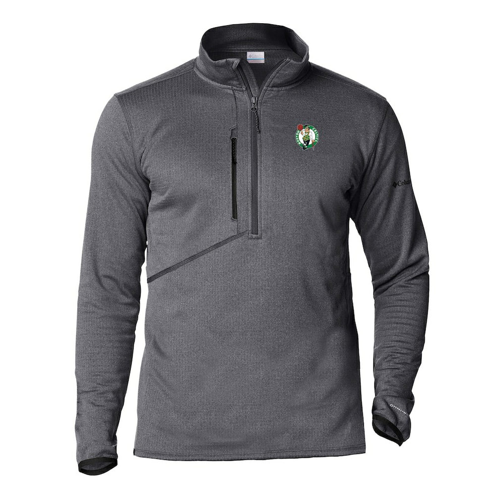 Boston Celtics Park View Half-Zip Top - Gray on sale