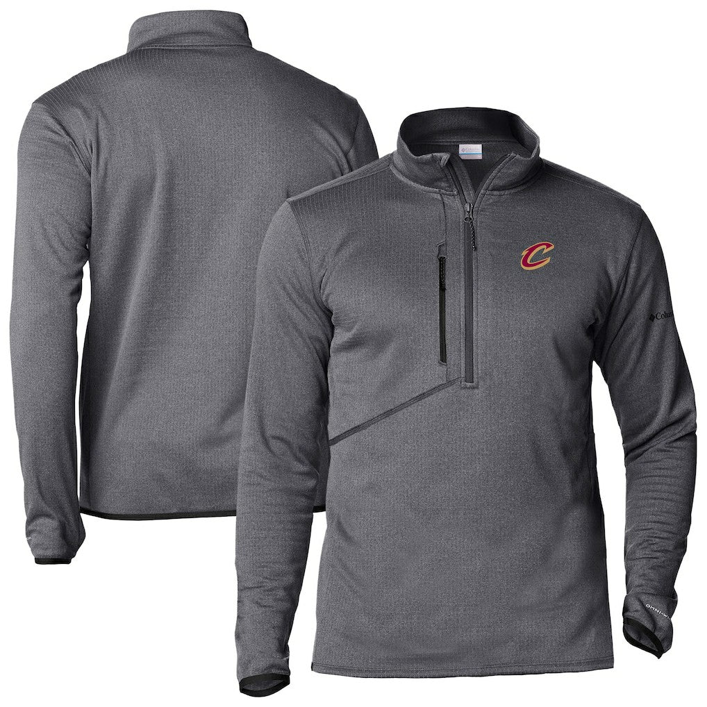 Cleveland Cavaliers Park View Half-Zip Top sale - Gray discount