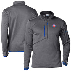 Detroit Pistons Park View Half-Zip Top sale - Gray online