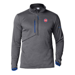 Detroit Pistons Park View Half-Zip Top sale - Gray online