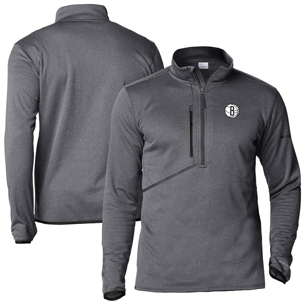 Brooklyn Nets Park View Half-Zip Top - Gray outlet