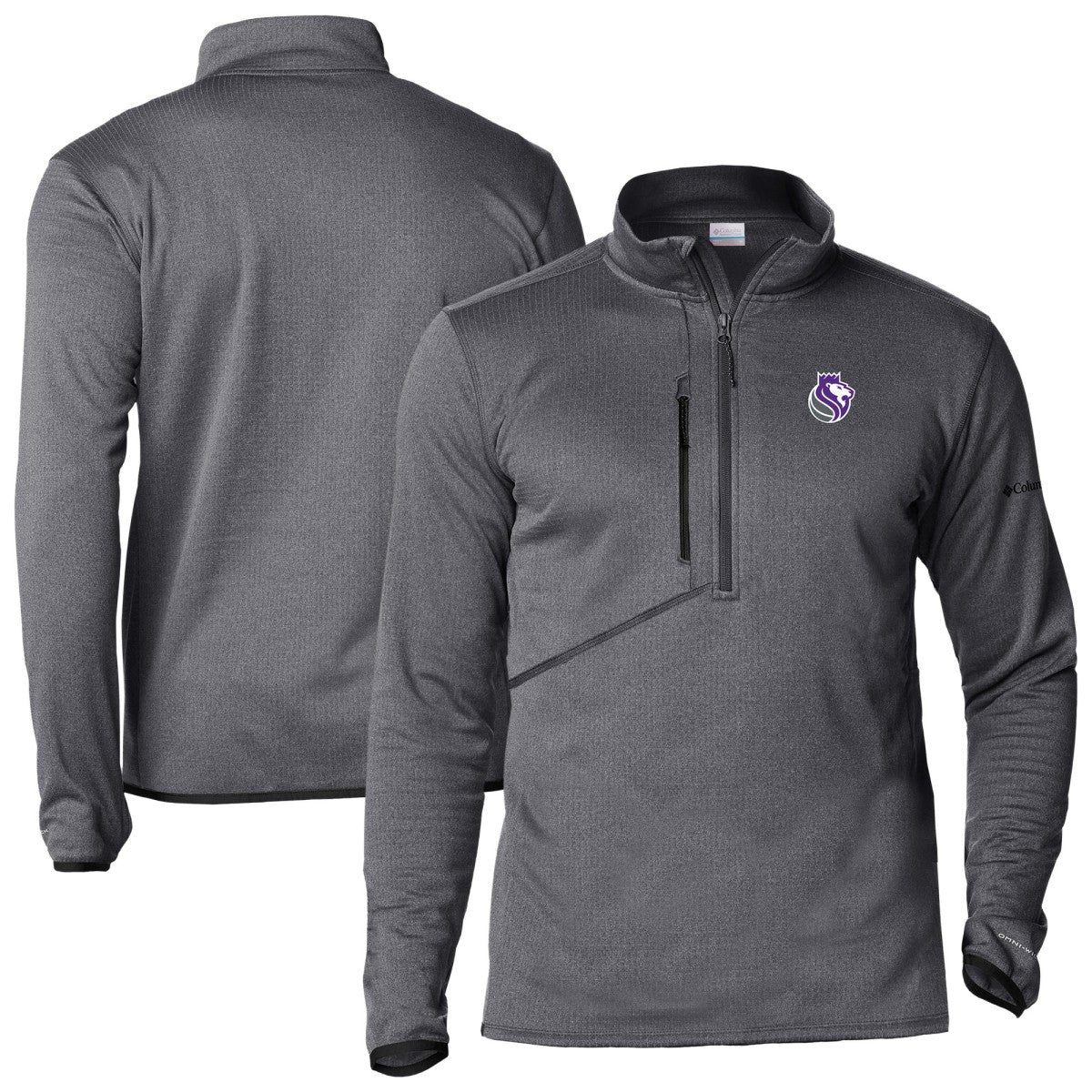 Sacramento Kings Park View Half-Zip Top - Gray discount