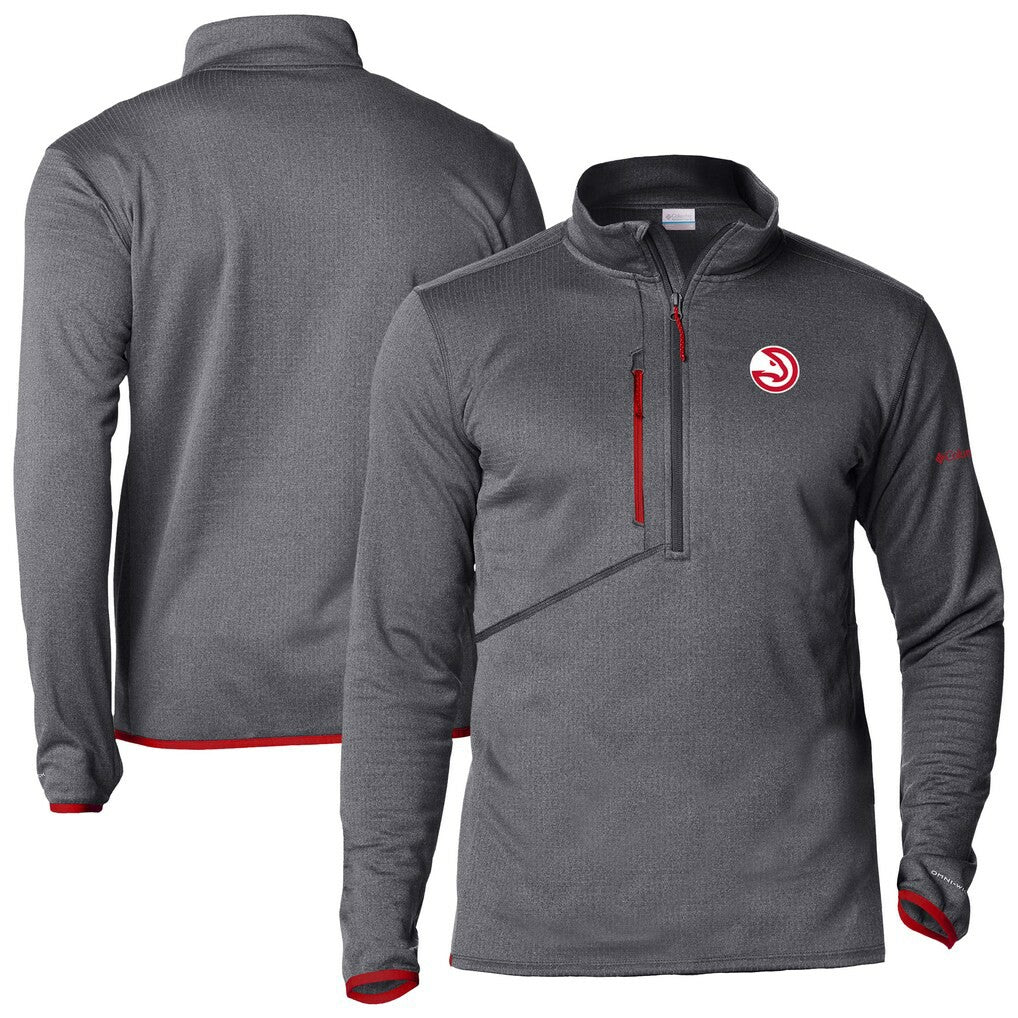 Atlanta Hawks Park View Half-Zip Top - Gray shop