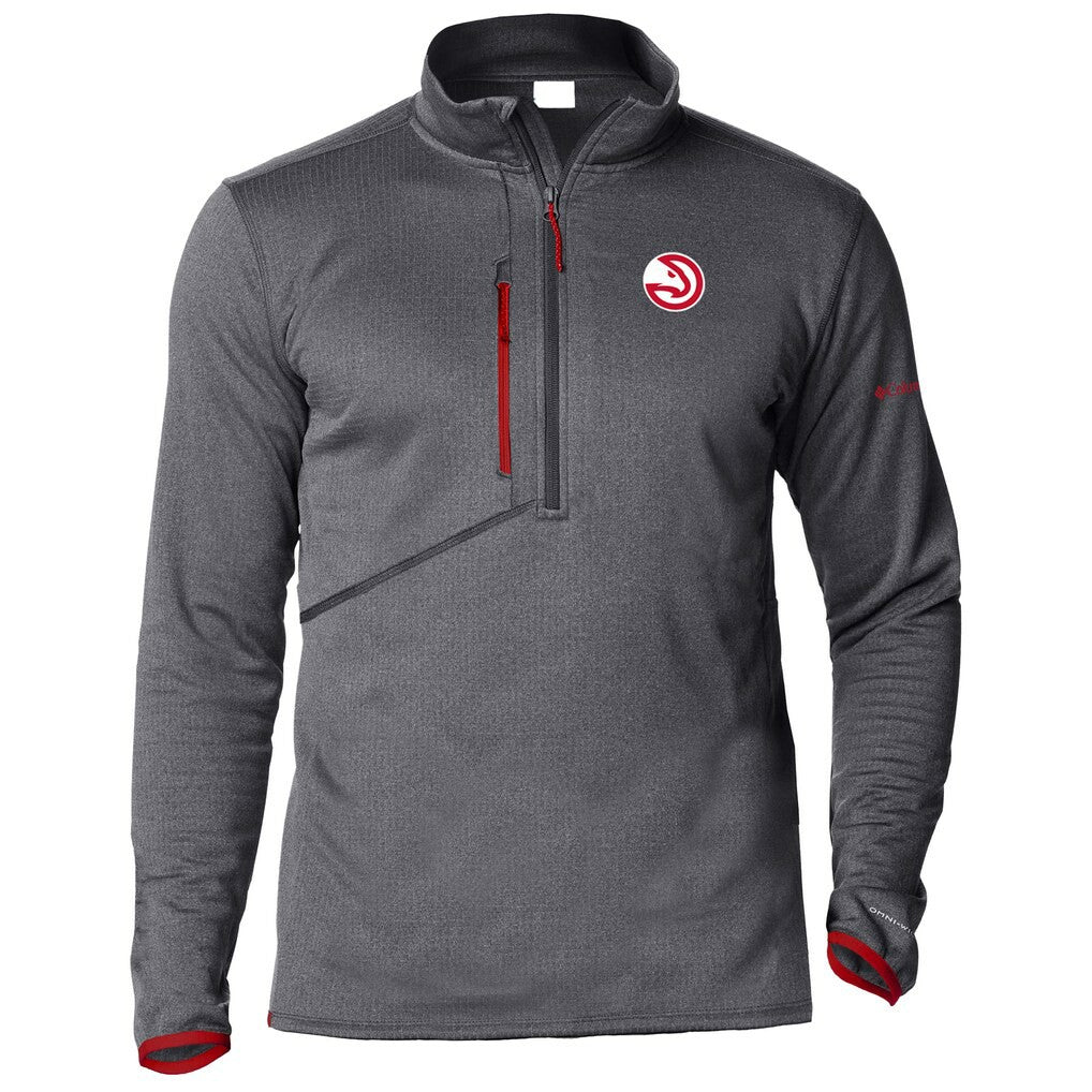 Atlanta Hawks Park View Half-Zip Top - Gray shop