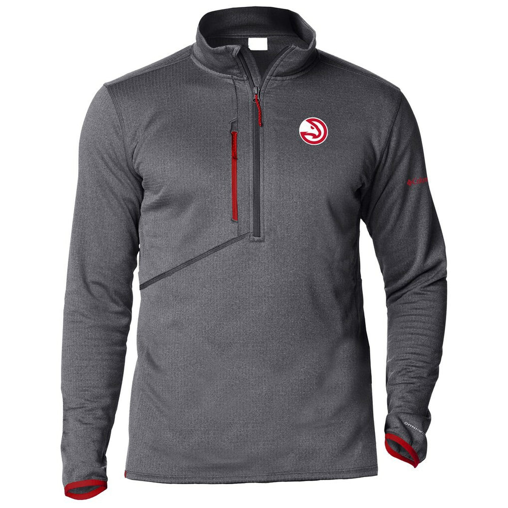Atlanta Hawks Park View Half-Zip Top - Gray shop
