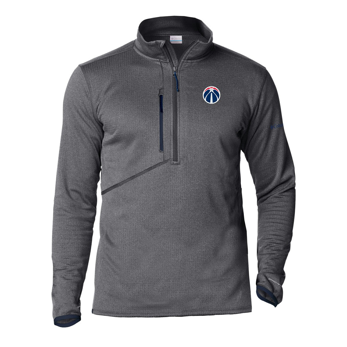 Washington Wizards Park View Half-Zip Top - Gray discount