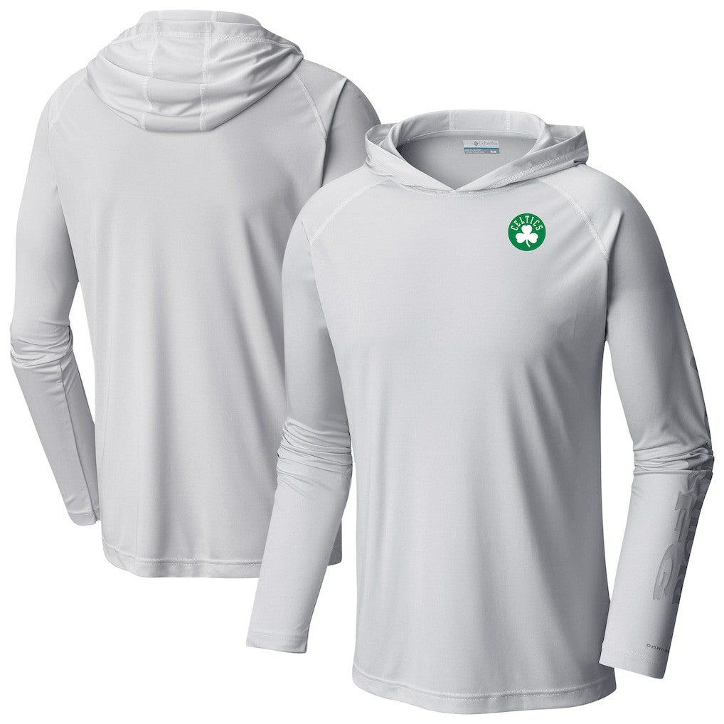 Boston Celtics Terminal Tackle Long Sleeve Hoodie T-Shirt - White shop