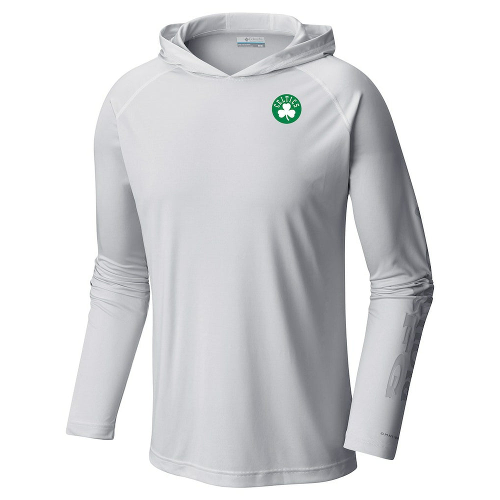 Boston Celtics Terminal Tackle Long Sleeve Hoodie T-Shirt - White shop