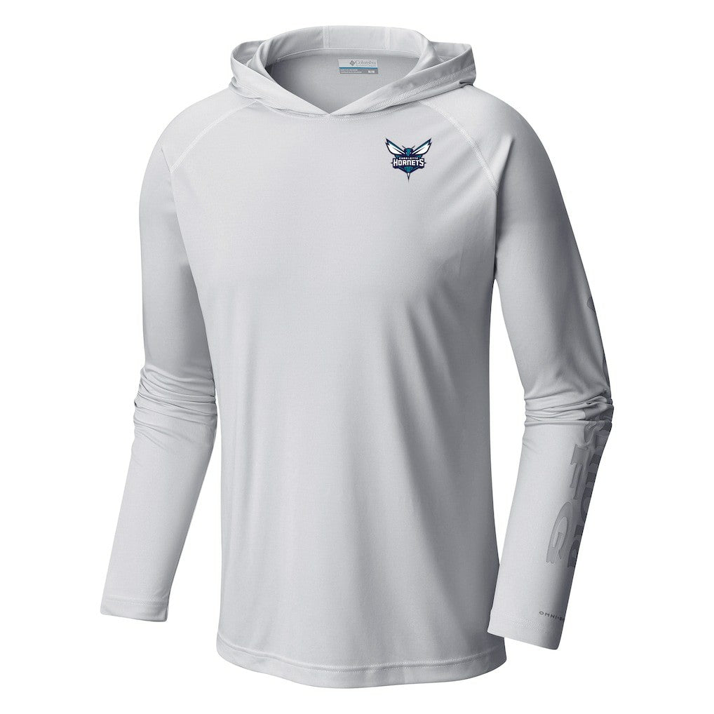 Charlotte Hornets Terminal Tackle Long Sleeve Hoodie T-Shirt - White sale